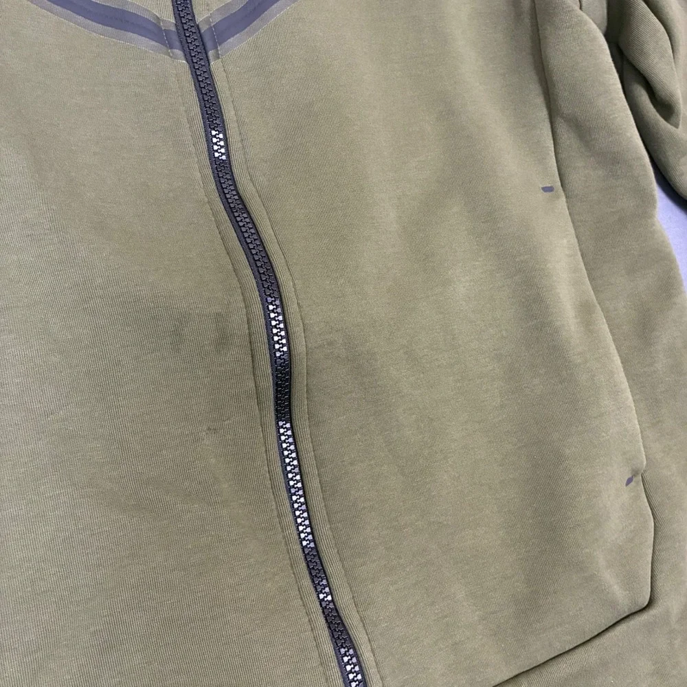 Nike Tech Fleece Full Set Men's Size XS Olive Green Hoodie and Sweatpants